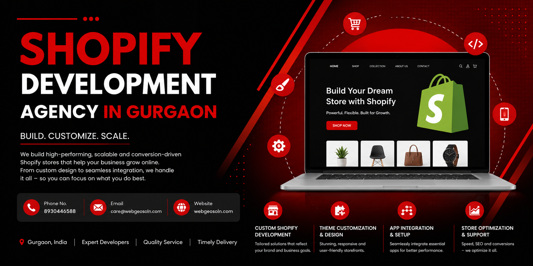 Shopify Development Agency in Gurgaon