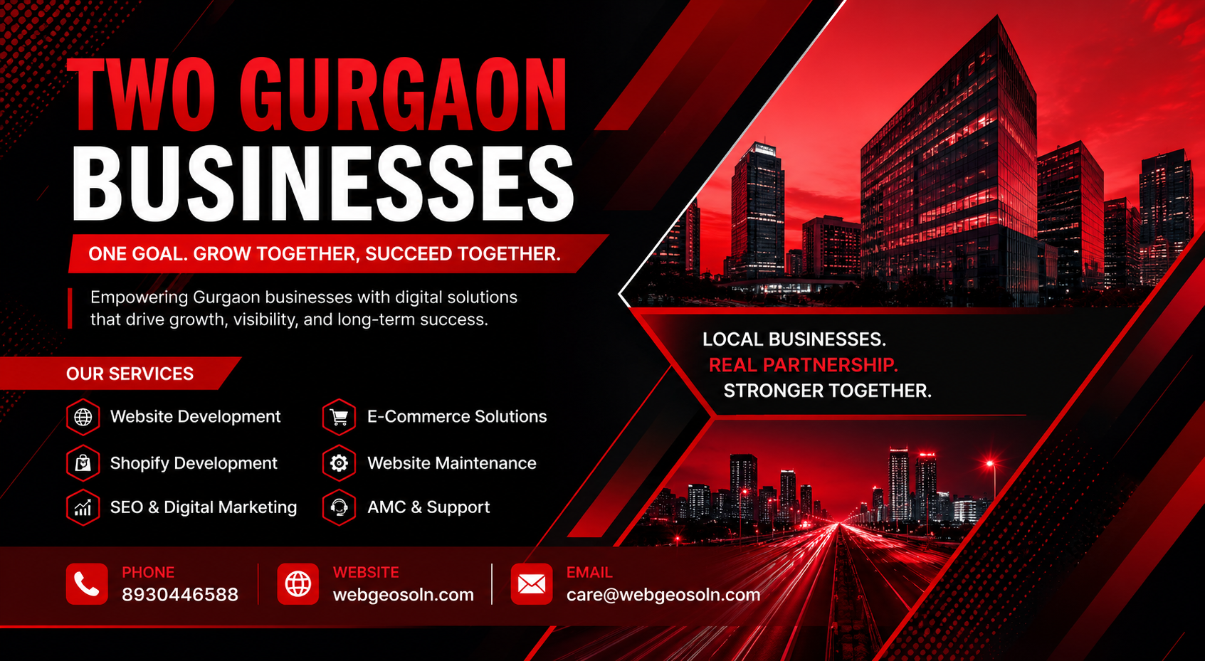 Two Gurgaon Businesses