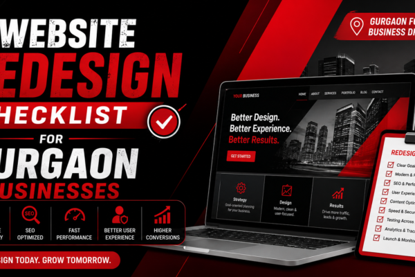 Website Redesign Checklist for Gurgaon Businesses