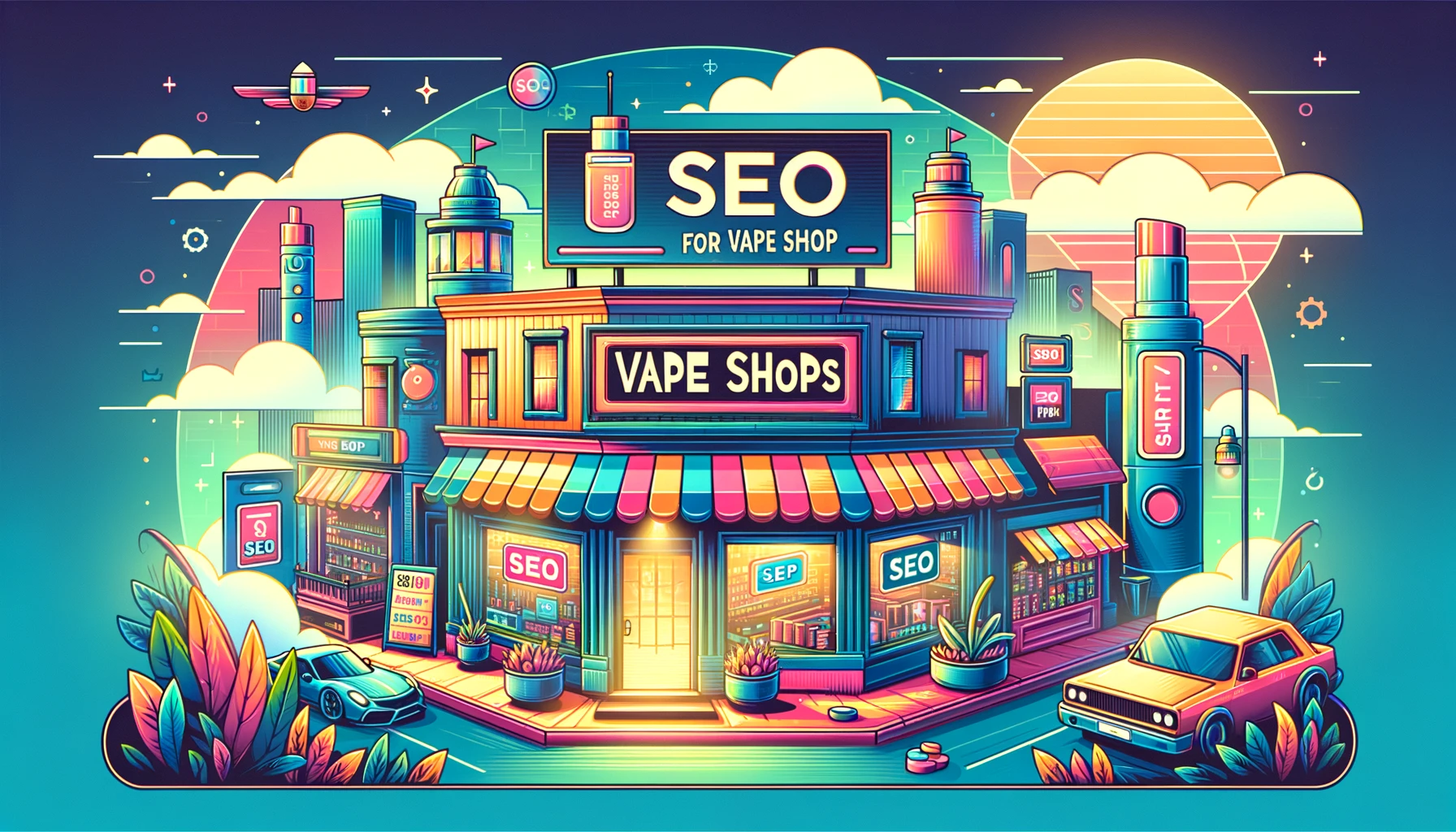 optimize vape shop's website for better search engine rankings